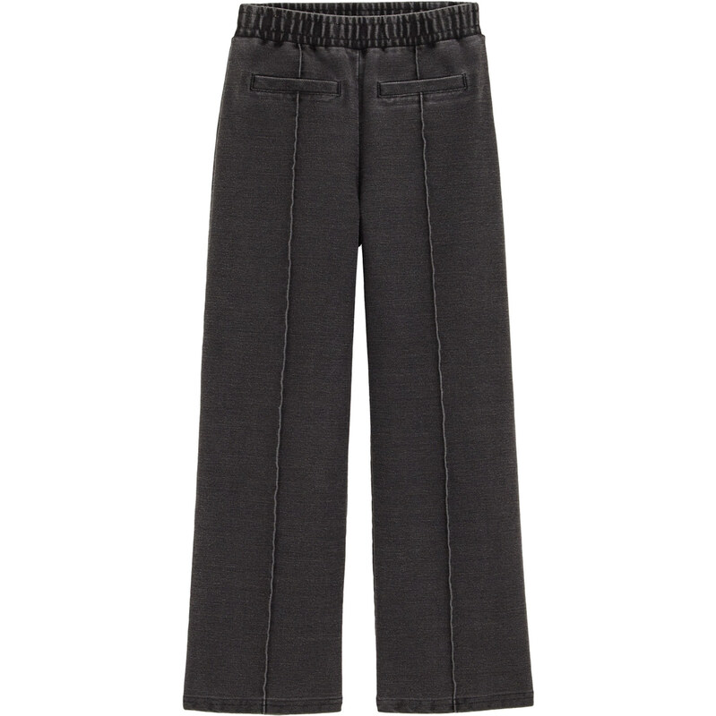 WE Fashion Nohavice tmavosivá 62204122