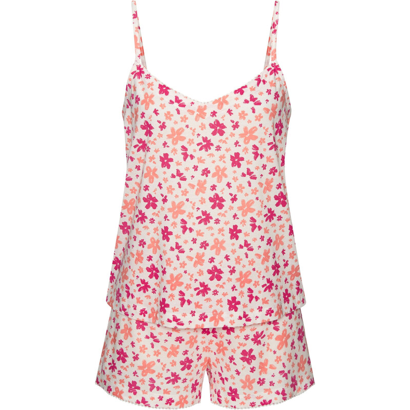 LSCN by LASCANA Kraťasy koralová / ružová / biela 62204141