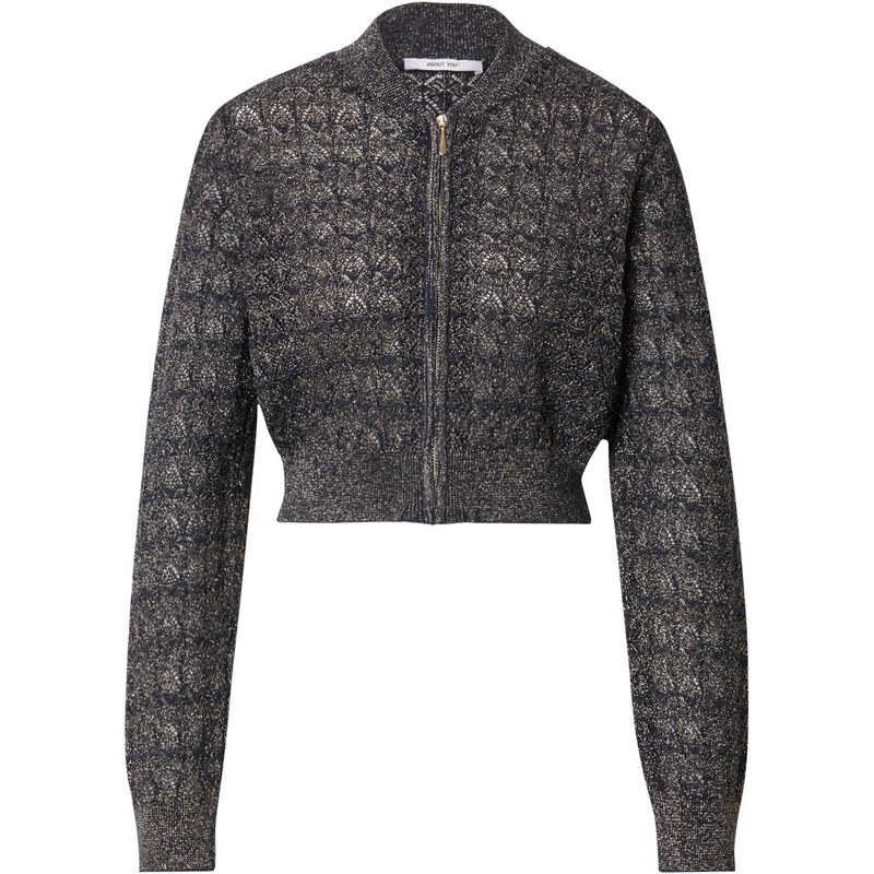 ABOUT YOU Kardigán Maria námornícka modrá / zlatá 62204227