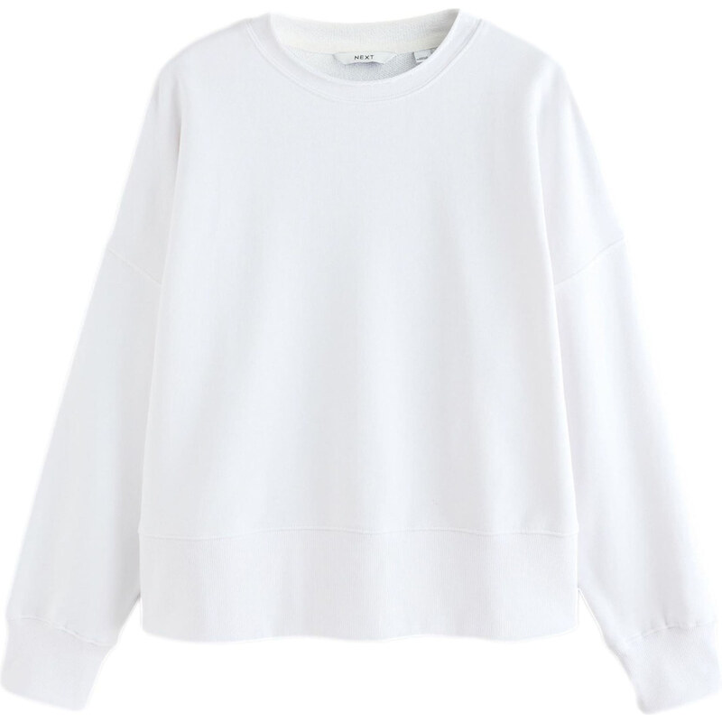 Next Mikina biela 63156330