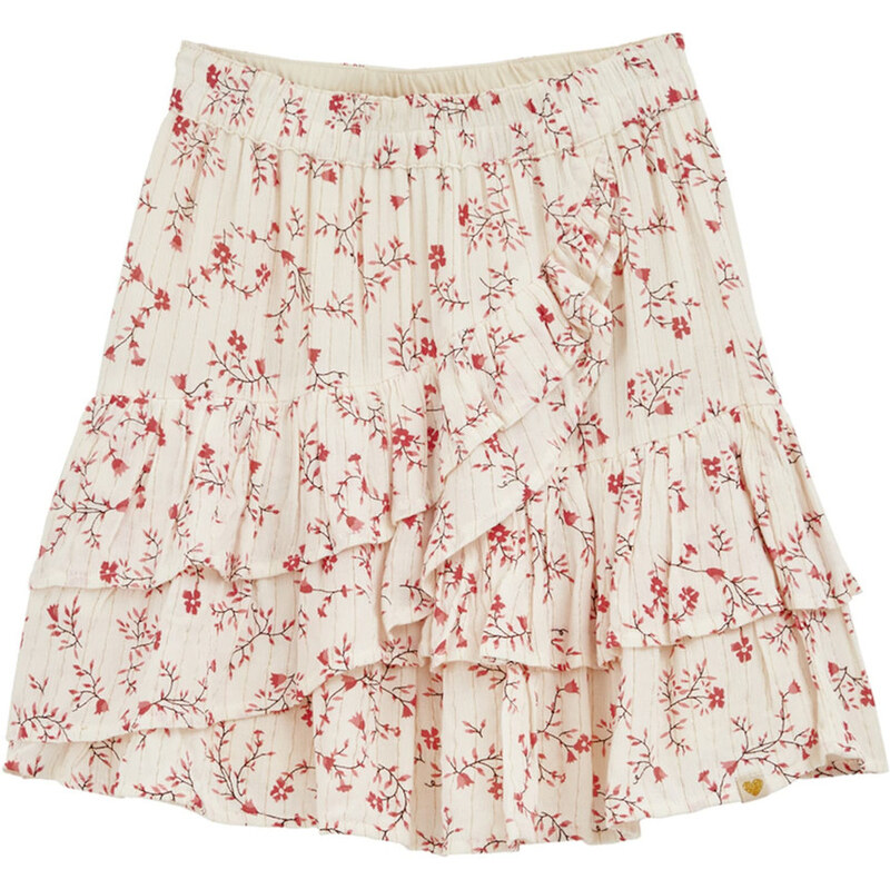 WE Fashion Sukňa béžová / hnedá / ružová 62225098