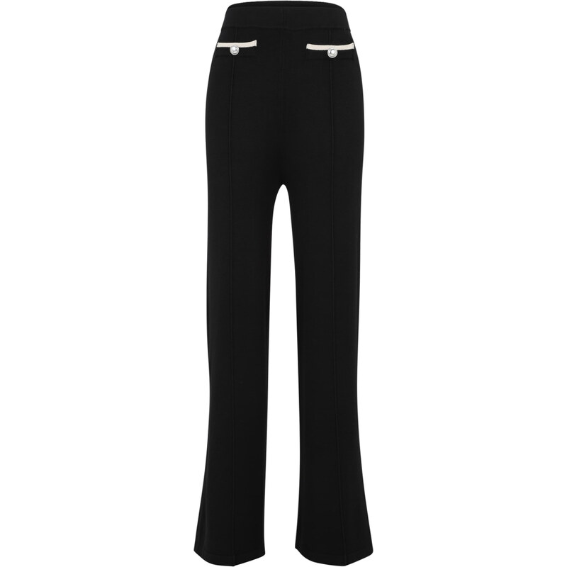 Guido Maria Kretschmer Women Nohavice Felize svetlobéžová / čierna 62519694