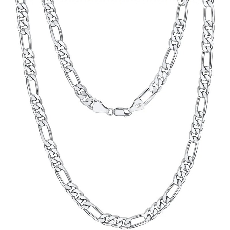 MAJYA Strieborná retiazka HAMIS 45 cm | šírka 5 mm 11476 64582621