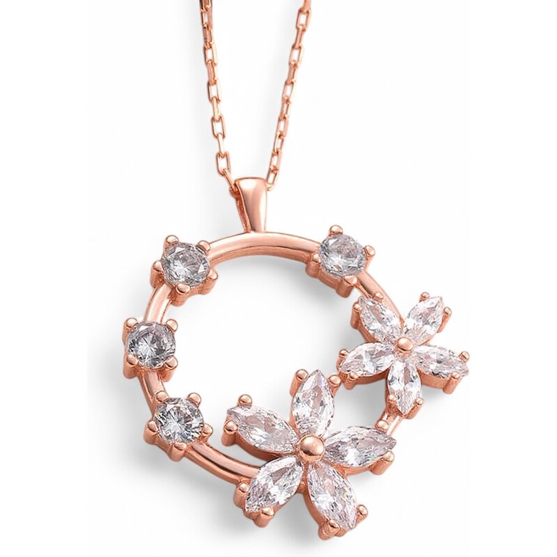 Strieborný náhrdelník Alyssa 62039998