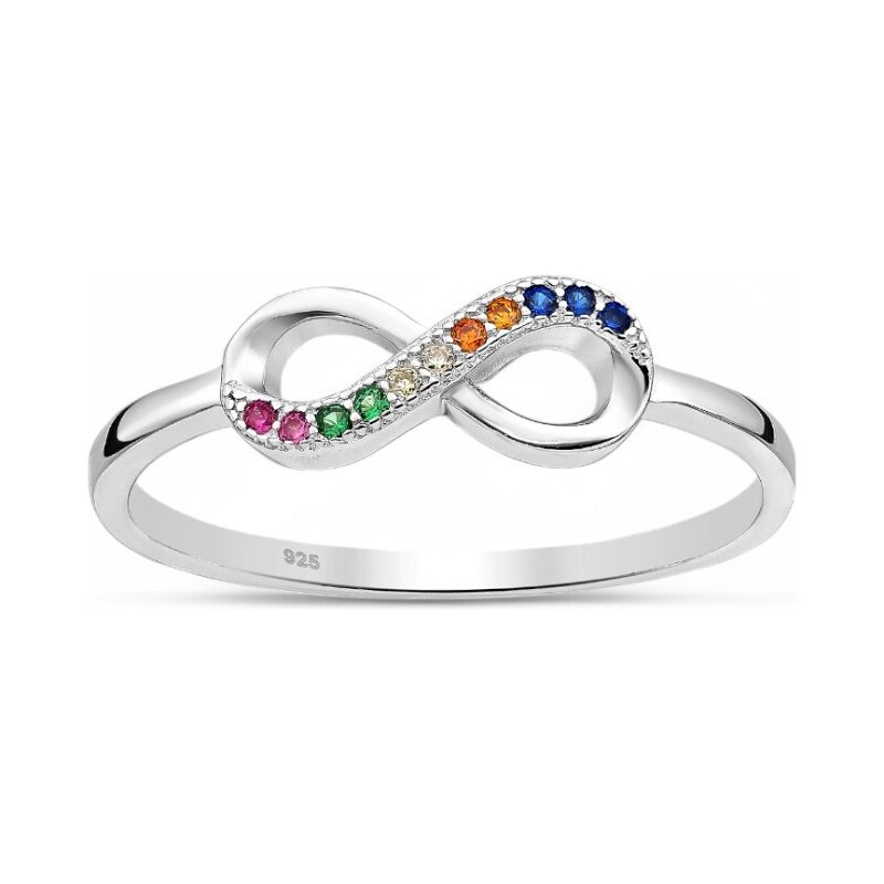Strieborný prsteň Ara VIACFAREBNÝ 62040018