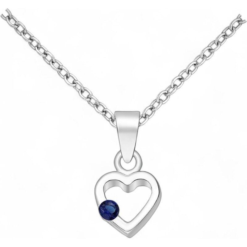 Strieborný prívesok Anahita MODRÝ 62040068