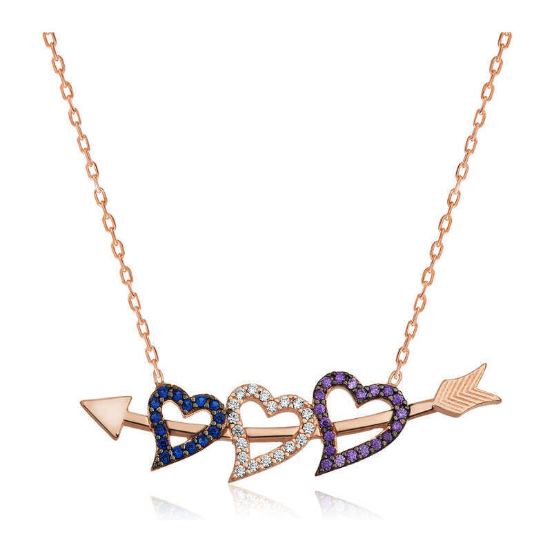 Strieborný náhrdelník Aspen 62052613