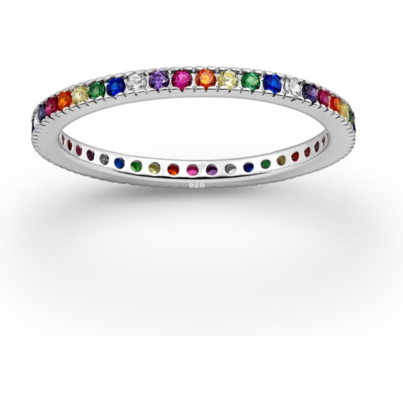 Strieborný prsteň Armita VIACFAREBNÝ 62040214