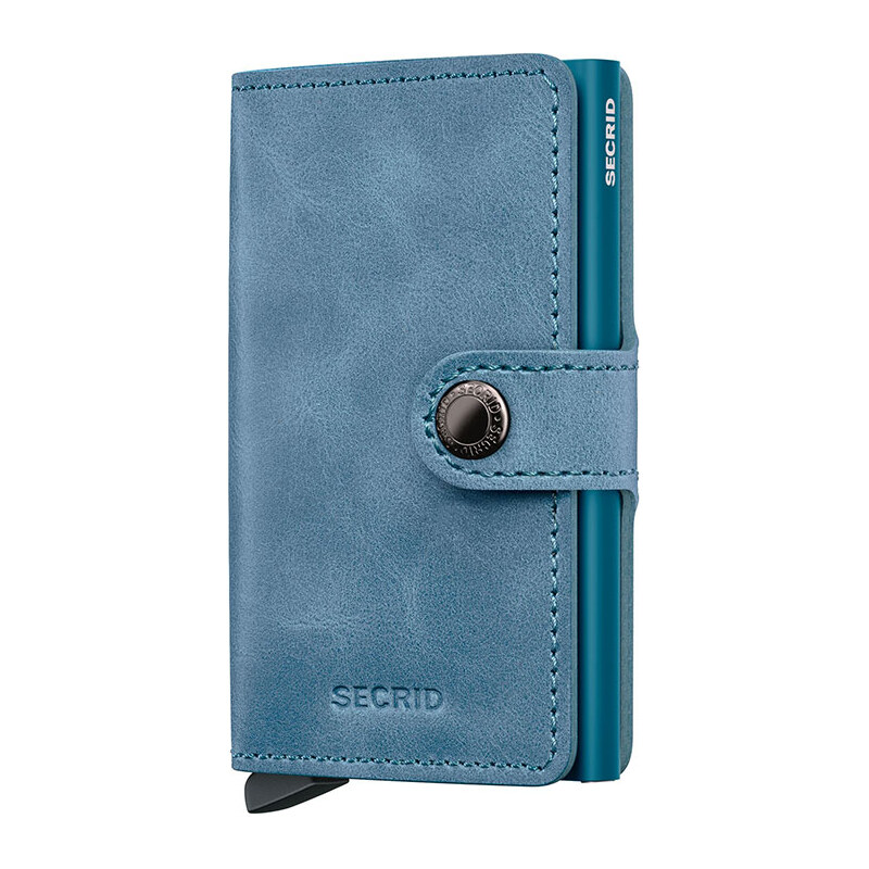 Secrid Miniwallet Vintage Teal - Unisex - Doplnok Secrid - Modré - MV 66360070