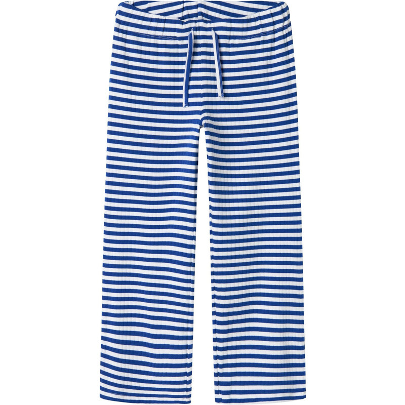 NAME IT Nohavice Suraja tmavomodrá / biela 61983859