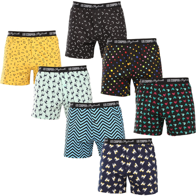 7PACK pánske trenky Lee Cooper viacfarebné (7xPO38811/1) 3 62335062