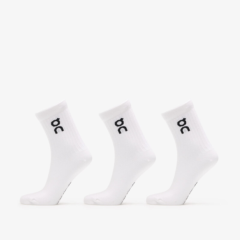 Ponožky On Logo Sock High 3-Pack White XS 62218509
