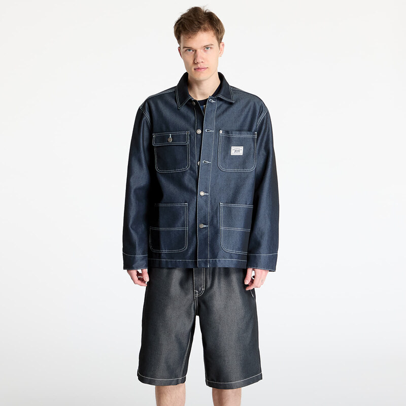 Bunda Guess Originals Metallic Chore Jacket Go Metallic Blue L 62218590