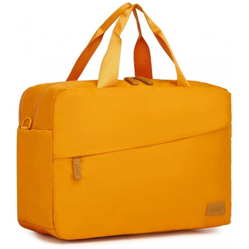 KONO Taška - cestovná, vodeodolná s priehradkou na PC, žltá 62275040