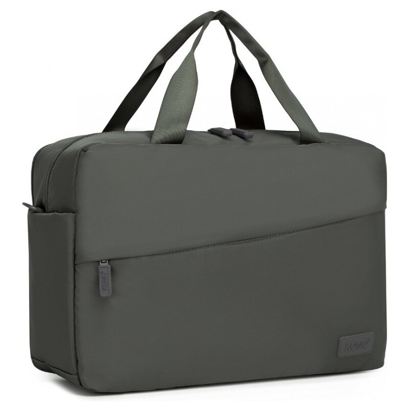 KONO Taška - cestovná, vodeodolná s priehradkou na PC, šedá 62277033