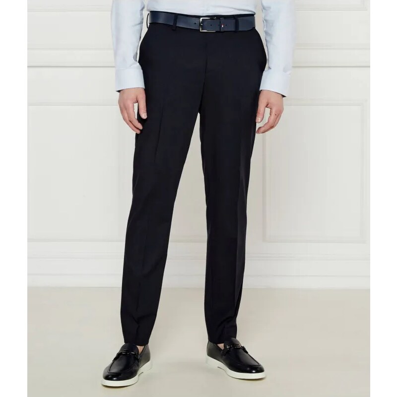 BOSS BLACK Nohavice H-Genius-DTL-WG-252 | Slim Fit | s prímesou vlny 62219067