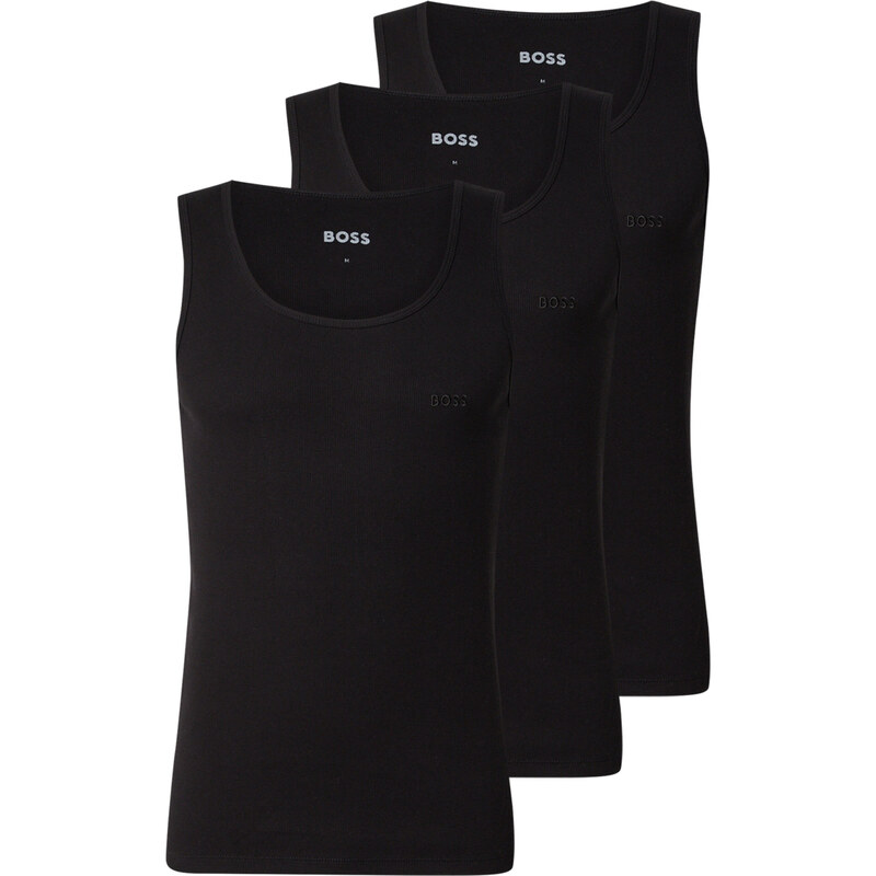 BOSS Tielko čierna 62240041