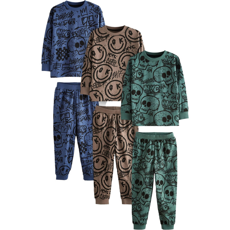 Next Pyžamo zmiešané farby 62225201