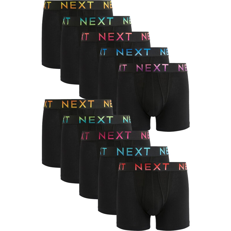 Next Boxerky modrá / zelená / ružová / čierna 62225498