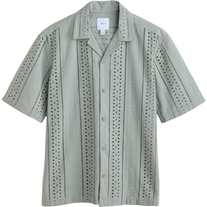 Next Košeľa pastelovo zelená 65676885