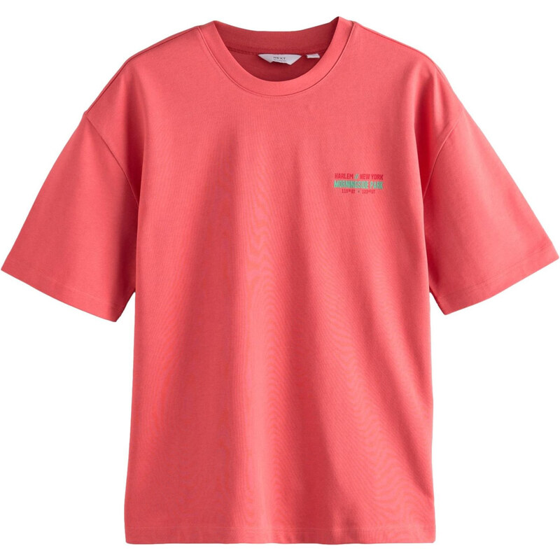 Next Tričko smaragdová / malinová / tmavočervená 62225630