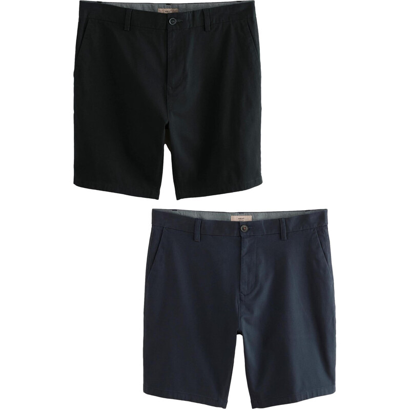 Next Chino nohavice námornícka modrá / čierna 62225634