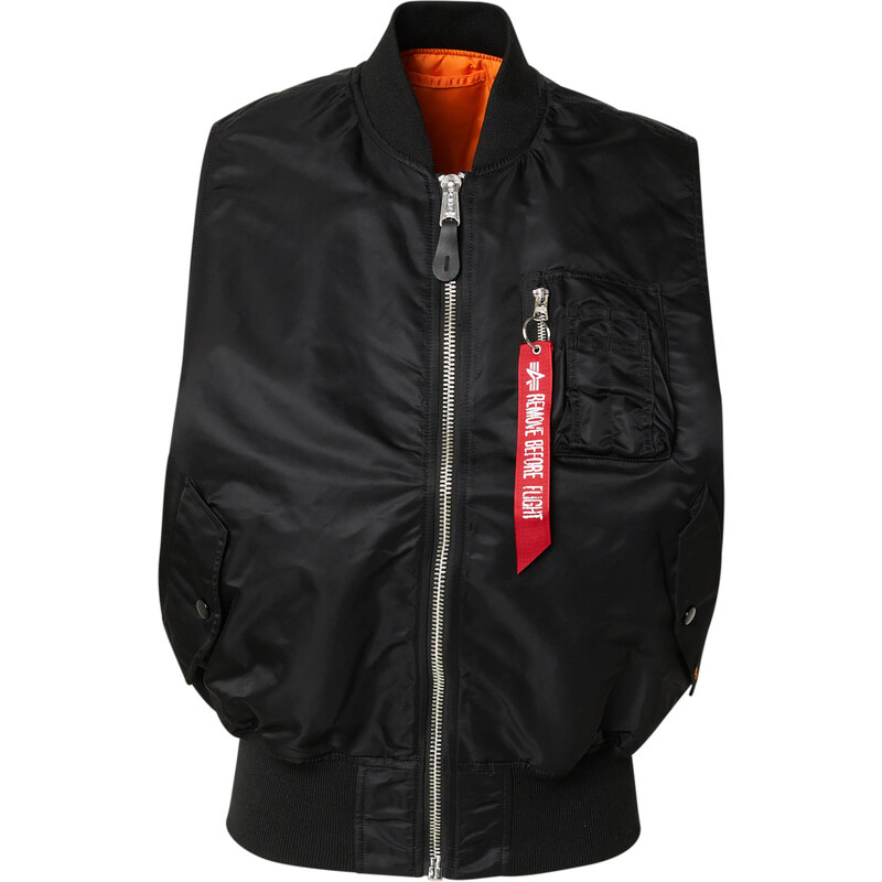 ALPHA INDUSTRIES Vesta MA-1 červená / čierna / šedobiela 62226081