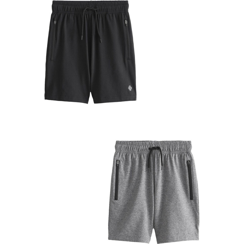 Next Nohavice sivá melírovaná / čierna 62224659