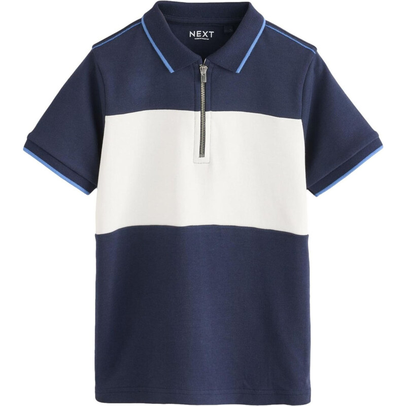 Next Tričko námornícka modrá / biela 62225214