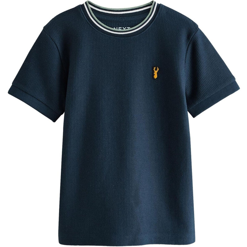 Next Tričko námornícka modrá / žltá 62225215