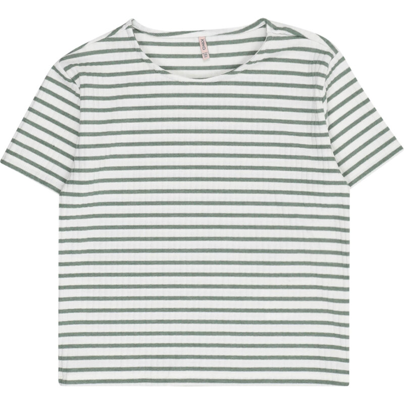 ONLY GIRLS Tričko Nella trstinová / biela 62902437