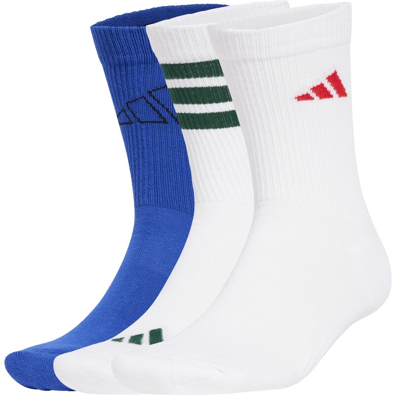 adidas Performance adidas Logo Socks 3 Pairs WHITE/WHITE/ROYBLU 62224157