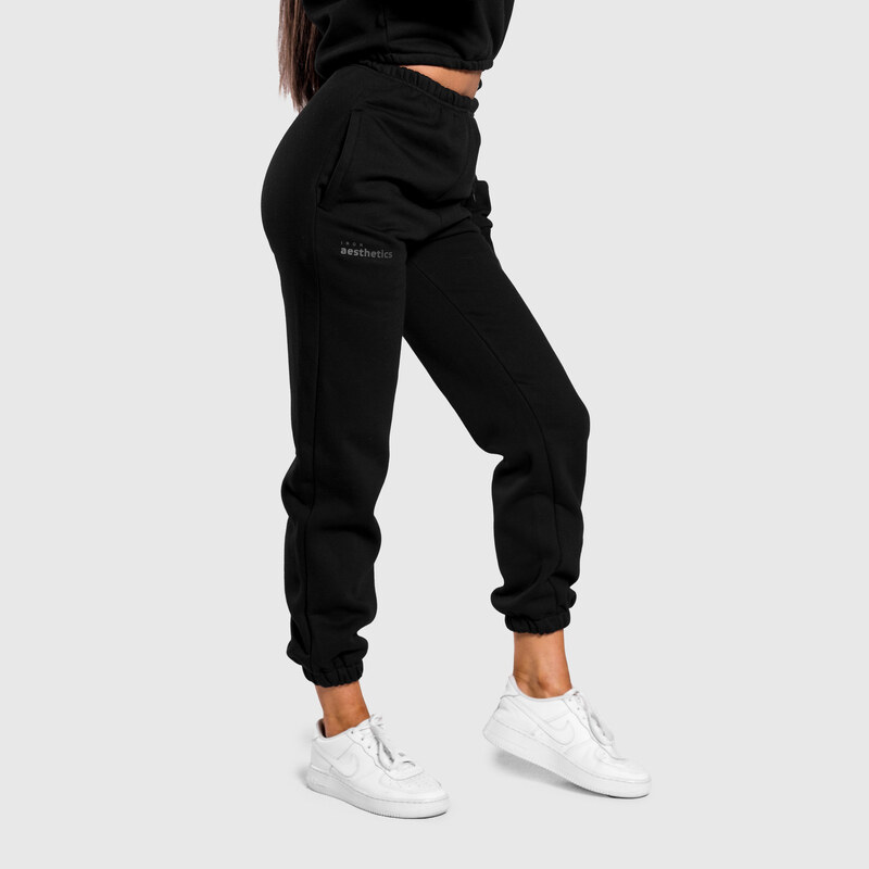 Dámske oversized tepláky Iron Aesthetics Simone, čierne 62229157