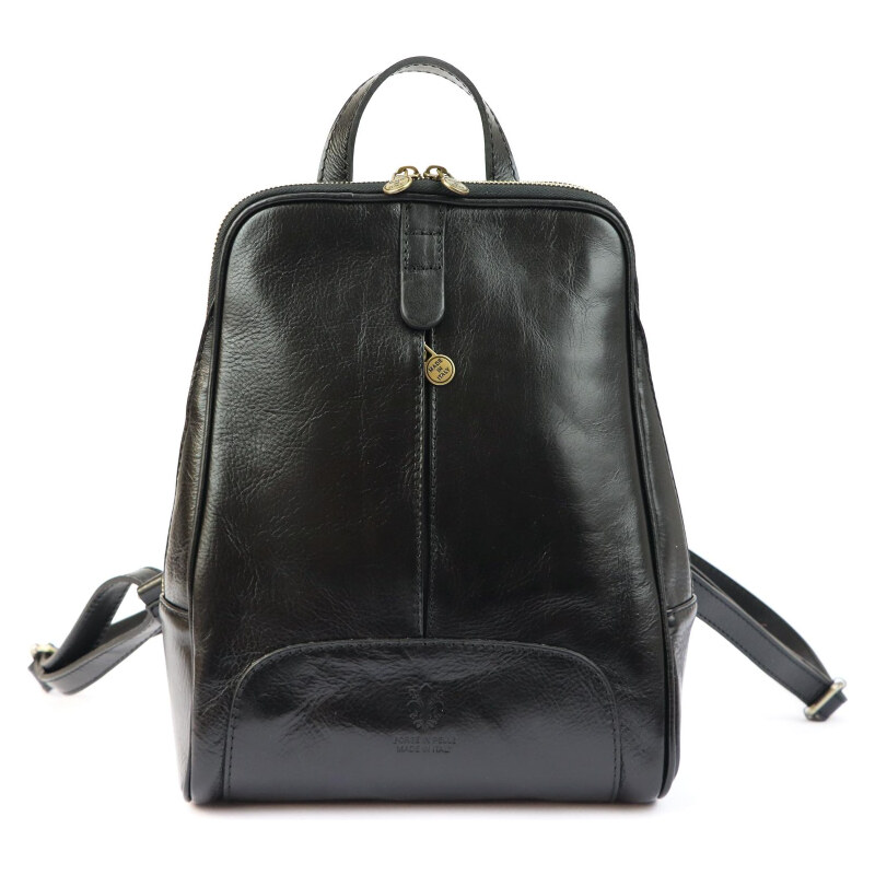 Dámsky kožený batoh Florence čierny (KZ37382) 10l 62230967