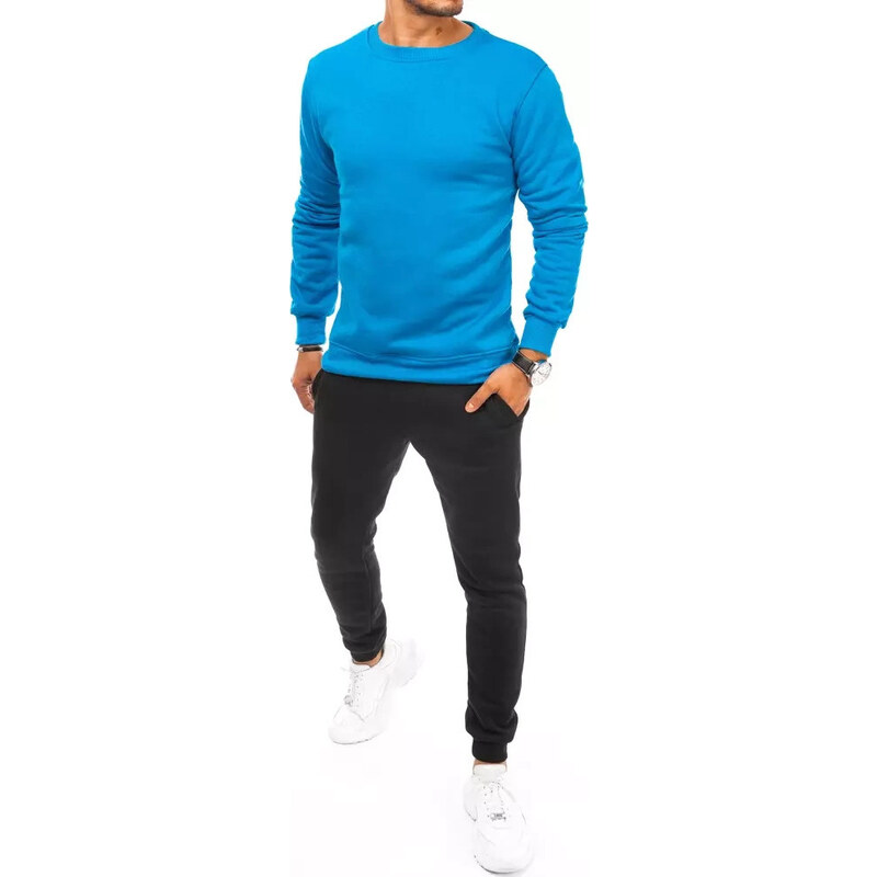 BASIC Čierno-modrá tepláková súprava AX0636 39226580