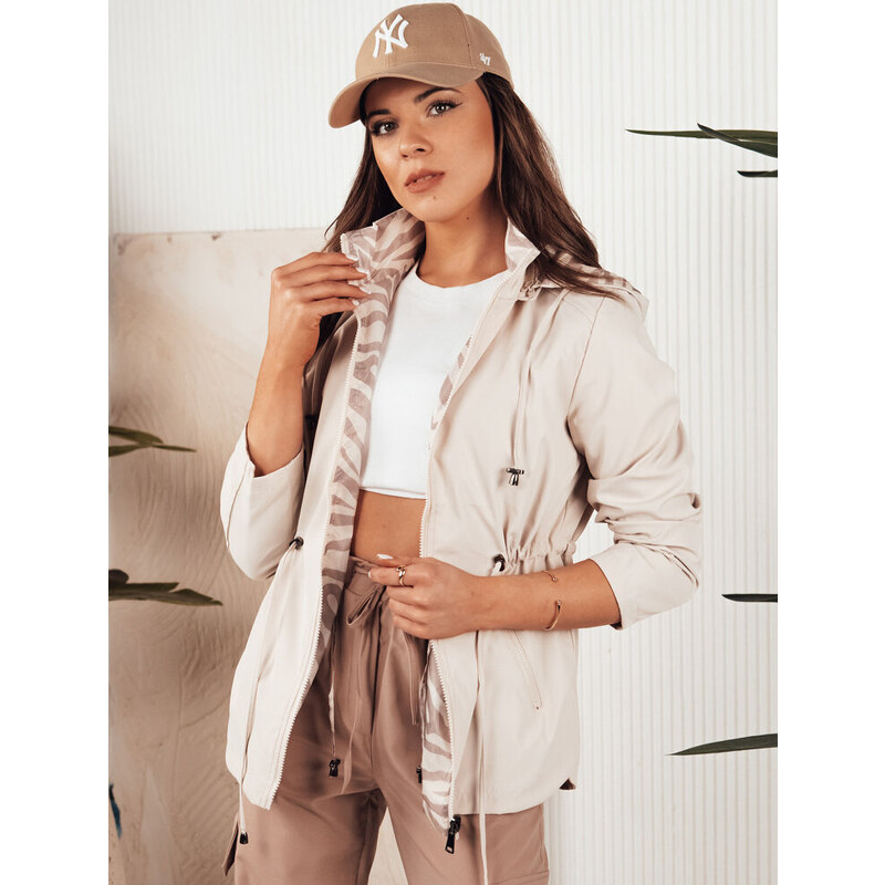 BASIC Béžová obojstranná parka CORMIS TY4268 50073334