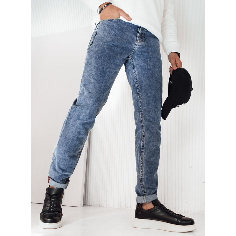 BASIC Modré džínsové nohavice UX4238 50105045