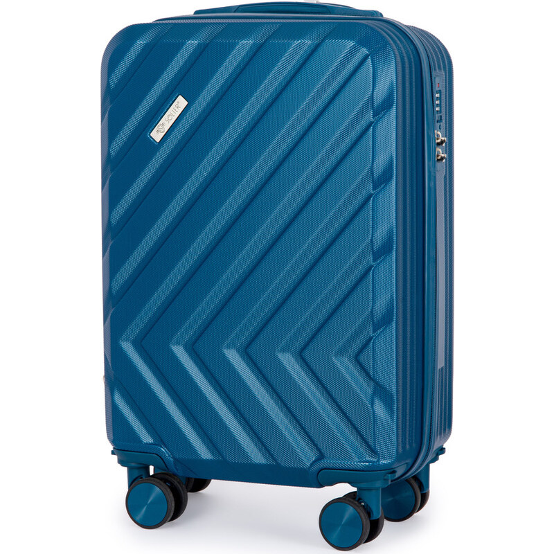 BASIC SOLIER tmavomodrý cestovný kufor KYOTO veľ. S STL1071 BLUE 20 S) 55033076
