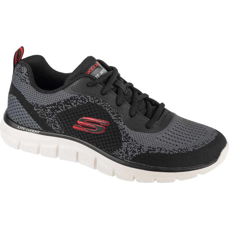 Čierne pánske športové tenisky Skechers Track - Glendor 232699-BKRD 62231521