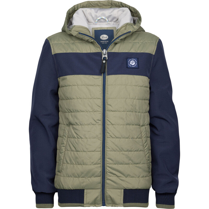 Petrol Industries Prechodná bunda Splash námornícka modrá / olivová 62240176