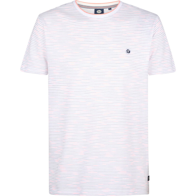 Petrol Industries Tričko Cactus sivá / čierna / biela 62315663