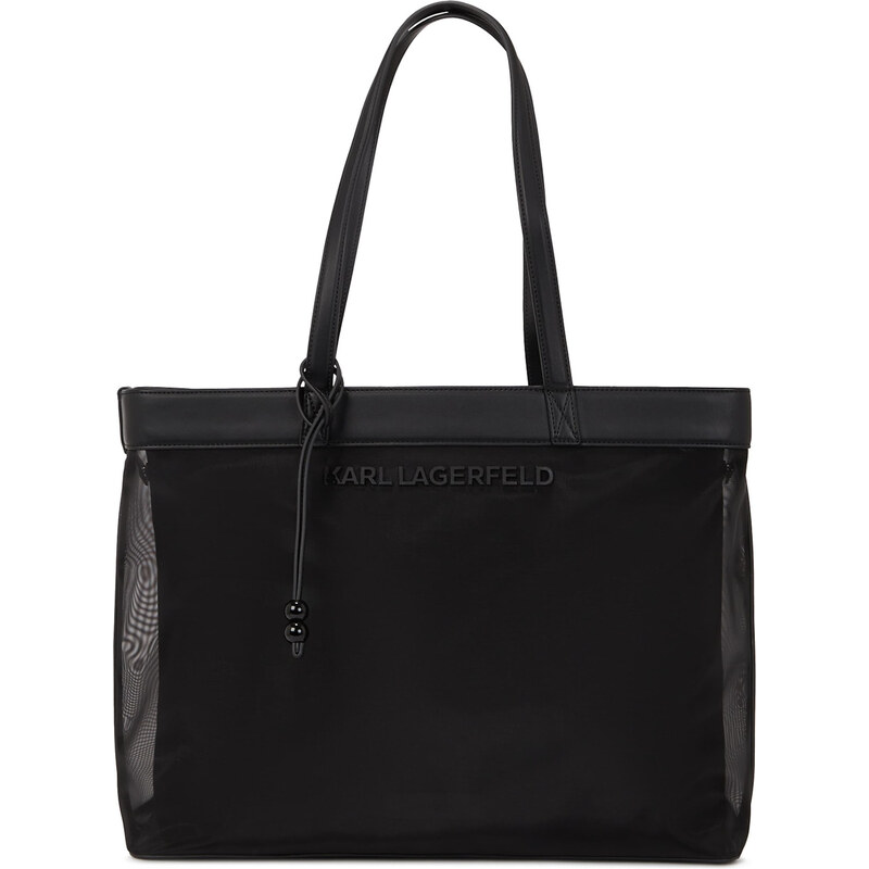 Karl Lagerfeld Plážová taška čierna 62661846