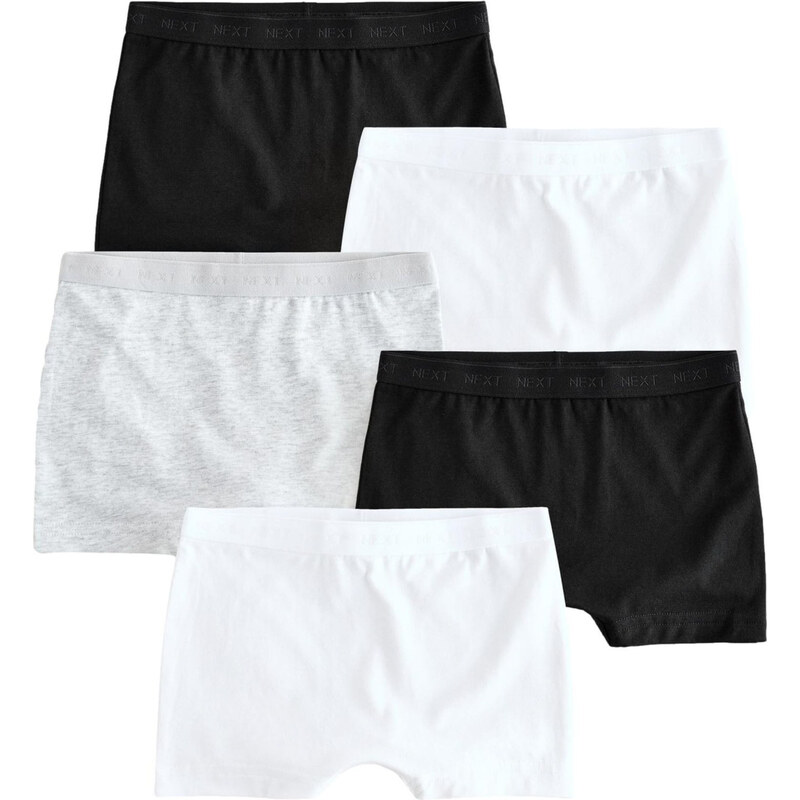 Next Nohavičky sivá melírovaná / čierna / biela 62759615