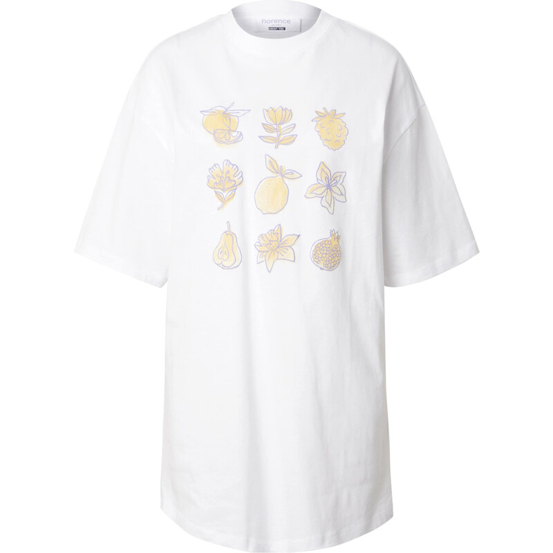 florence by mills exclusive for ABOUT YOU Tričko svetložltá / biela 63159050