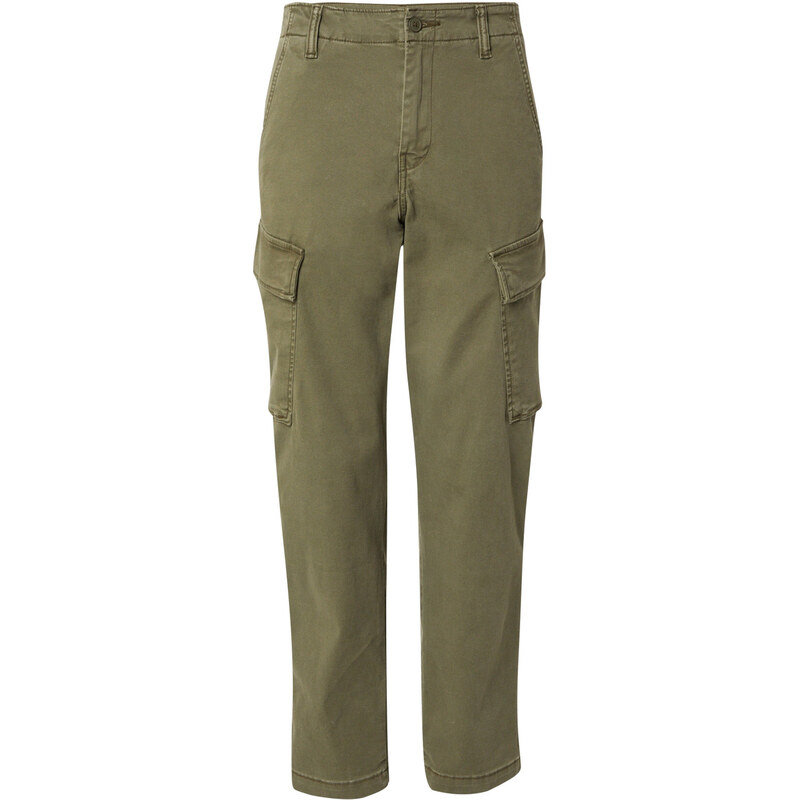 LEVIS Rifľové kapsáče XX Tapered Cargo kaki 63212493