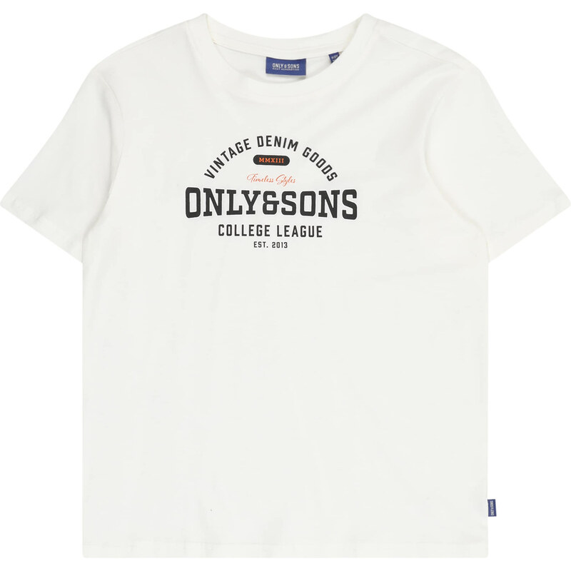 Only & Sons Junior Tričko OSJLENNY červená / čierna / biela 62240850