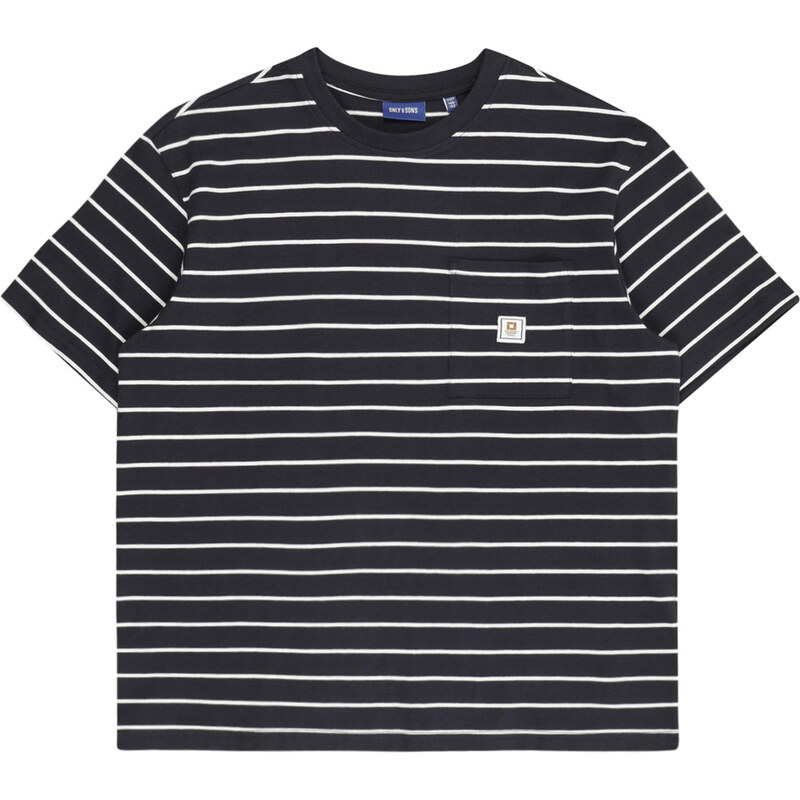 Only & Sons Junior Tričko OSJKENGE tmavomodrá / biela 62241032