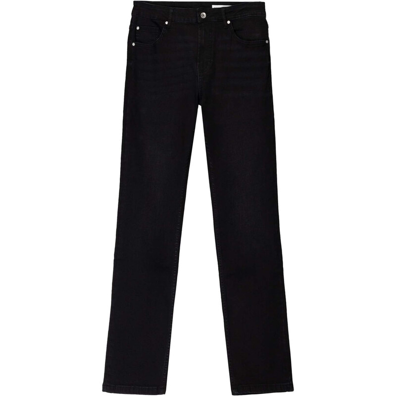 Bershka Džínsy čierny denim 63038313