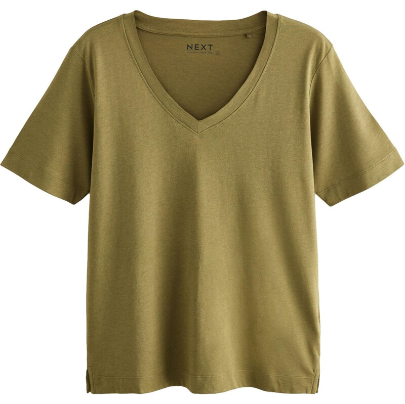 Next Tričko olivová 62250934