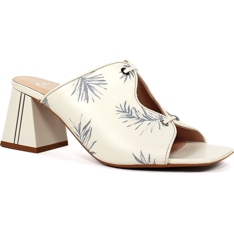 Secretshoes Elegantné kožené šľapky 62244780